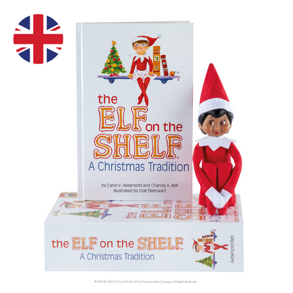 The Elf on the Shelf® Eine Weihnachtstradition | Mädchen - Braune Augen