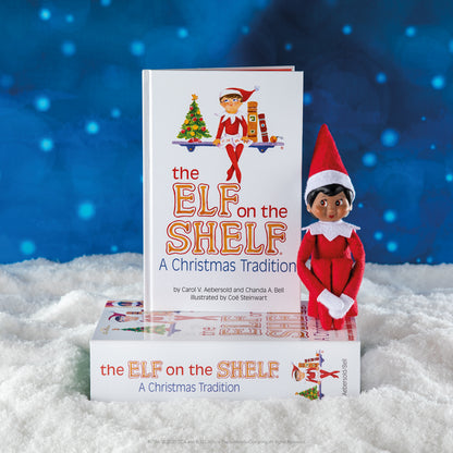 The Elf on the Shelf® Eine Weihnachtstradition | Mädchen - Braune Augen