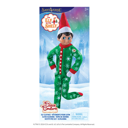 Claus Couture® Snowflake Snuggle Pajamas