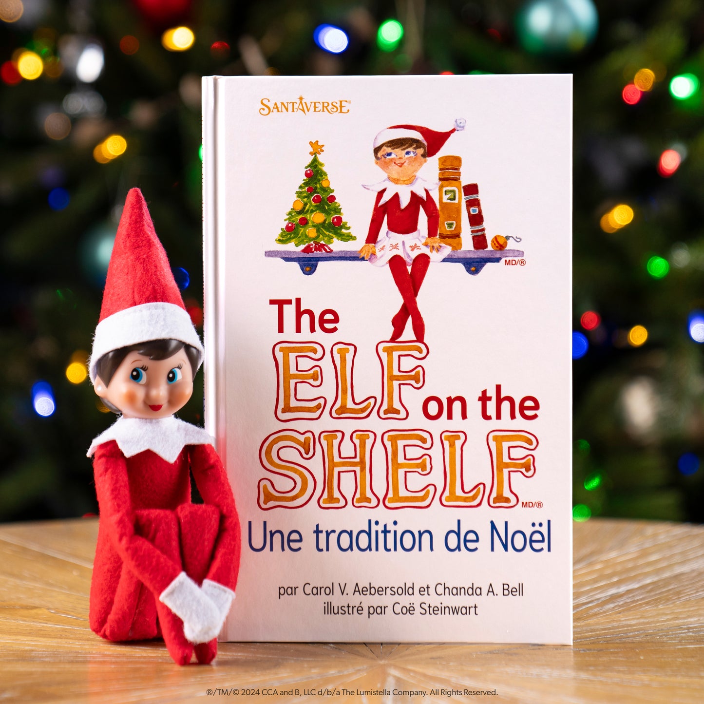 The Elf on the Shelf® Eine Weihnachtstradition | Mädchen - Blaue Augen